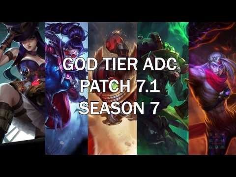 Best ADC | God Tier | patch 7.1 Season 7 League of legends ¿Ziggs ADC?