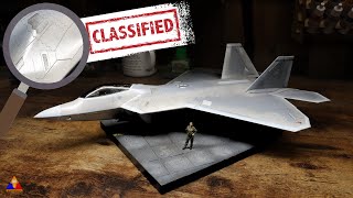 The SECRET to Painting Scale Model Stealth Fighters