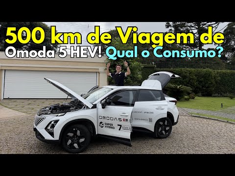 500 KM Trip in an OMODA 5 HEV - A Hybrid That Doesn't Need Charging! So, What's the Fuel Consumpt...