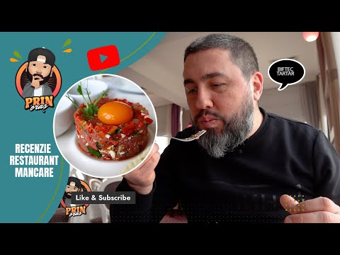 Am mancat la Restaurant Panoramic Iasi - Biftec Tartar -  RECENZII MANCARE / RESTAURANTE