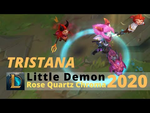 Little Demon Tristana Rose Quartz Chroma 2020 - League Of Legends