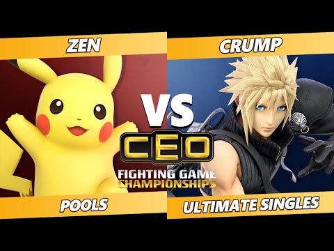 CEO 2021 - Zen (Pikachu) Vs. Crump (Cloud) SSBU Ultimate Tournament