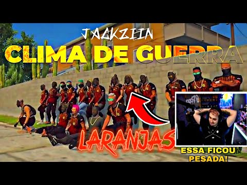 GABE REAGINDO A MÚSICA CLIMA DE GUERRA (LARANJAS) JACKZIIN (Prod. Martinnz X Dbn)
