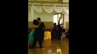 Sara Parnigoni e Damian Marino alla Milonga delle Rose 2011