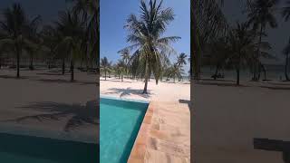 300x300mm Ceramic Pool Mosaic at Cambodia Resort | Luxury Swimming Pool Project