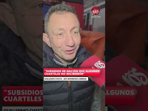GENERAL CABRERA: El cuartel de Bomberos se suma a la movida nacional del "sirenazo".
