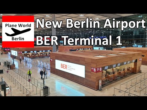 BER Terminal 1 - Eröffnung Flughafen Berlin Brandenburg am 31.10.2020