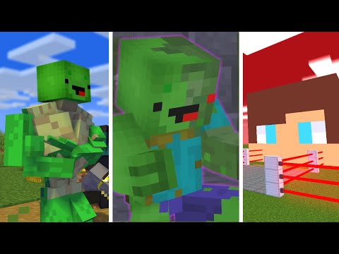 【Maizen】🤪Top 4 Maizen Animation🤪【Minecraft Mikey and JJ】