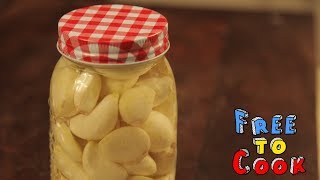 How to Peel & Preserve Fresh Garlic - Food Tips