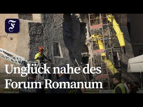 Video Thumbnail: Turm in Rom eingestürzt – Bauarbeiter begraben