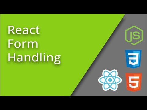 Working with Forms in React Episode 18