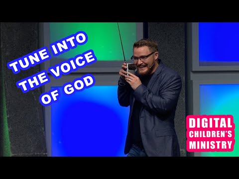 Object Lesson for Kids - Tune Into the Voice of God - Importance of Listening