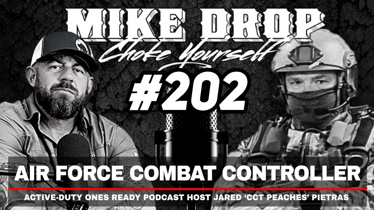 Air Force Combat Controller Jared 'CCT Peaches' Pietras | Mike Ritland Podcast Episode 202