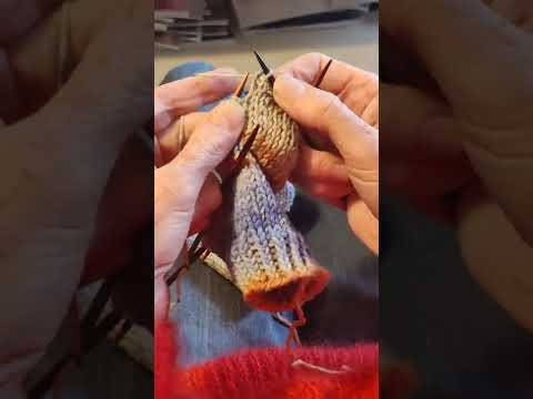 Bumerang-Ferse stricken #2