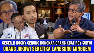 Download lagu GEGER.!! ROCKY GERUNG BONGKAR ORANG KUAT ROY SURYO, KUBU JOKOWI LANGSUG MINGKEM mp3