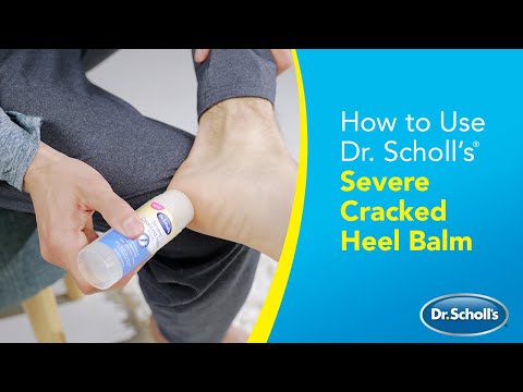 Dr. Scholl’s® | How to Use Severe Cracked Heel Repair Restoring Balm