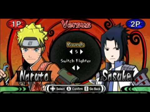 Naruto Shippuden : Naruto vs Sasuke Nintendo DS