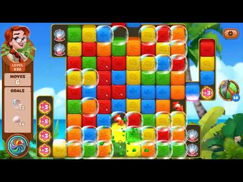 Lost Island Blast Adventure Level 636 - No Boosters