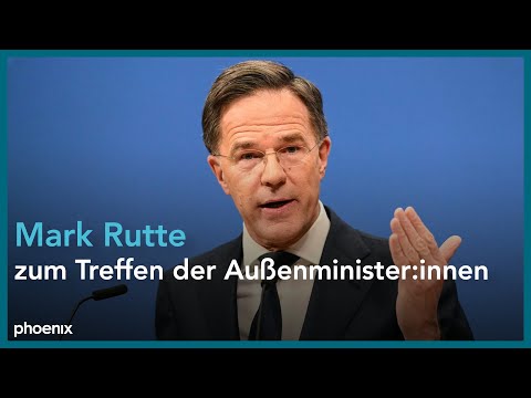 NATO: Generalsekretär Mark Rutte nach dem Außenminister:innentreffen | 03.12.25