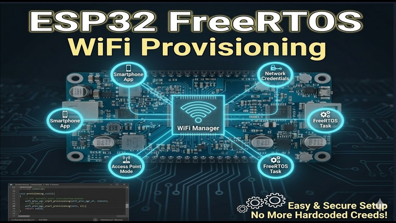 ESP-IDF Tutorial: WiFi Provisioning (Smart Config & SoftAP)