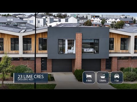 23 Lime Crescent, Diggers Rest, VIC 3427, 3部屋, 2バスルーム, Townhouse