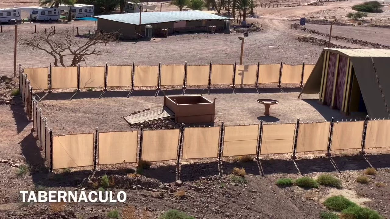 Tabernáculo - RÉPLICA EM TAMANHO REAL. Conheça peça por peça