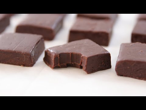 3-Ingredient Chocolate Fudge Recipe