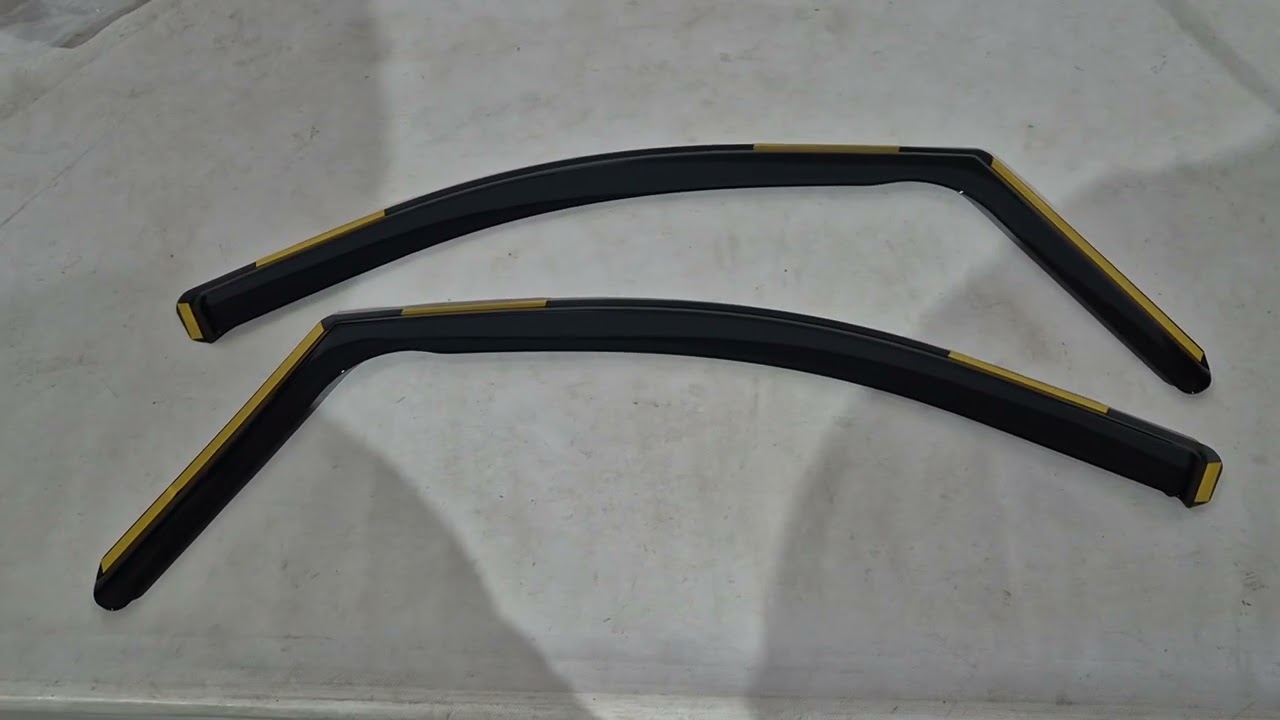 Вітровики вставні Niken Luxury (2 шт) Video 1