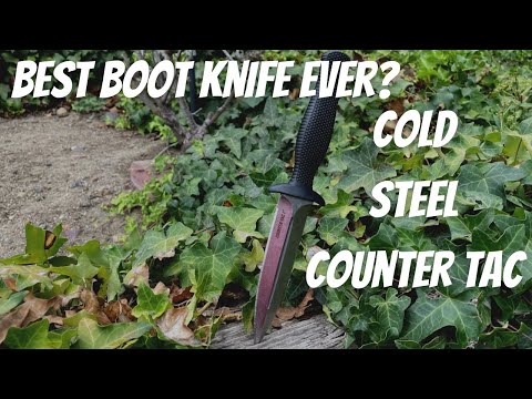 BEST MODERN BOOT KNIFE? COLD STEEL COUNTER TAC