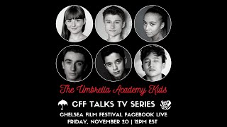 CFF TALKS TV SERIES WITH THE UMBRELLA ACADEMY KIDS video
