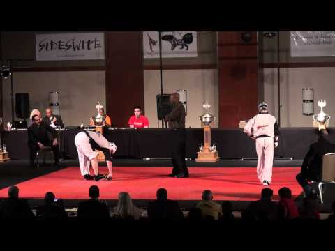 Ross Levine vs Hamed Firouzi Mens Fighting Finals at the AKA Grand Nationals 2011