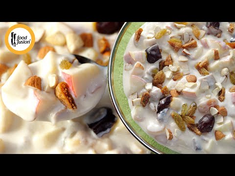Hyderabadi Fruit Cream Chaat - Iftar Special Recipe by Food Fusion