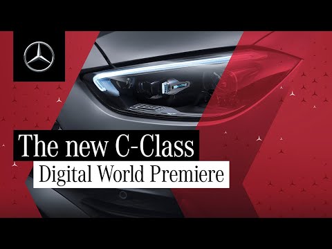 新型Cクラスを発表したメルセデス・ベンツの新型Cクラスセダン・Cクラスワゴンのワールドプレミア動画