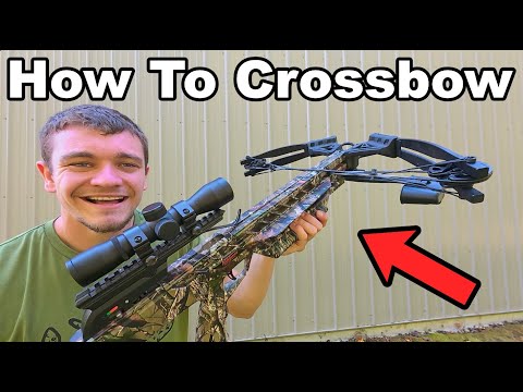 How To Shoot a Crossbow for Beginners!