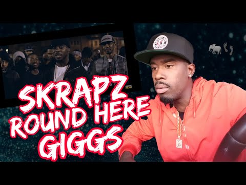 AMERICAN REACTS TO UK's @skrapz Round Here feat @sn1giggs1