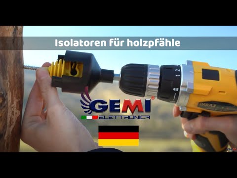 , title : 'Ringisolatoren Isolatoren Holzgewinde Holzpfählen Für Den Weidezaun - Weidezaunseil Elektrozaun Gemi'