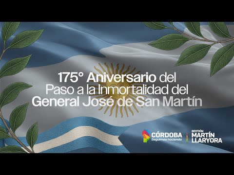 Conmemoración del paso a la inmortalidad del General José de San Martín