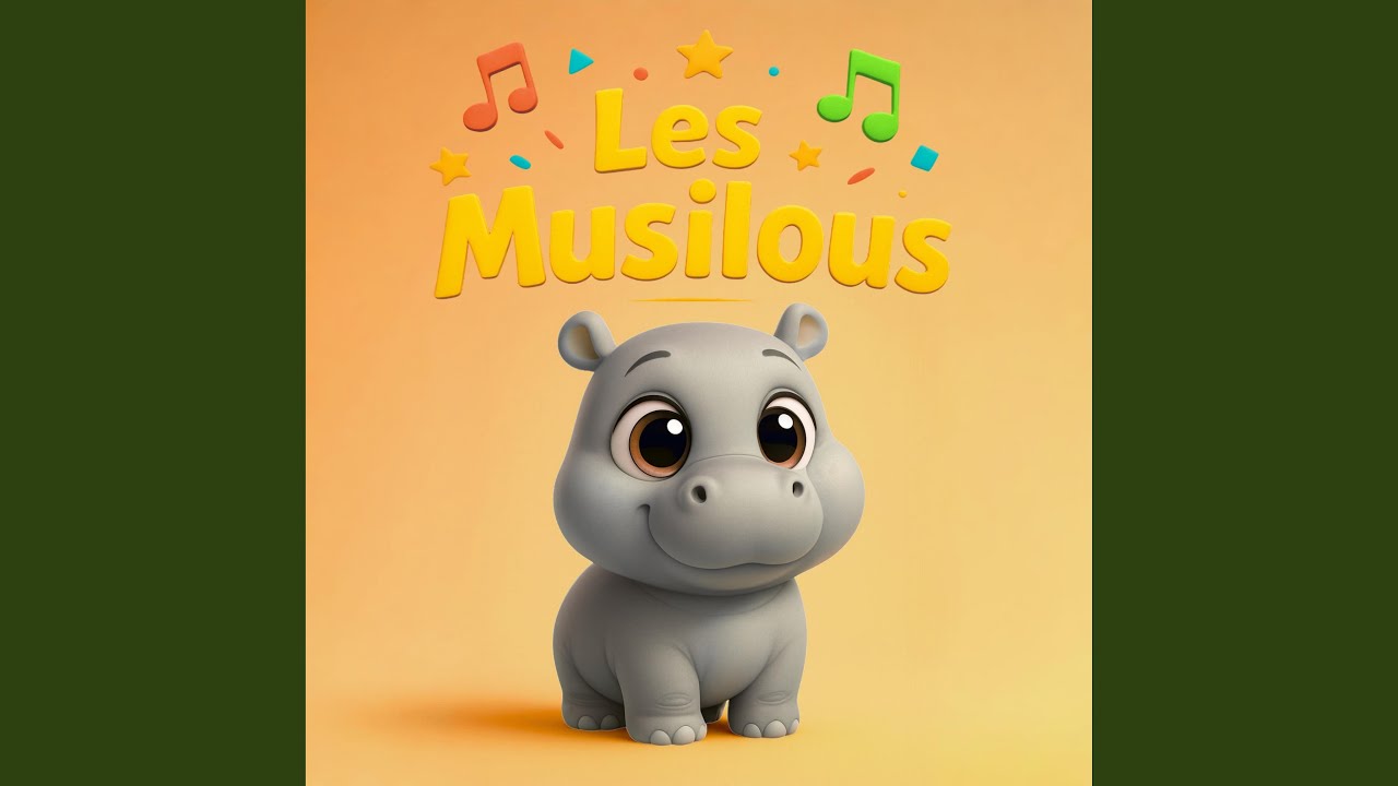 Les Musilous - chansons et comptines pour enfants et bébés - L'hippopotame
