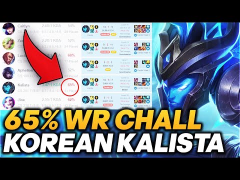 *65% Winrate in Korean Challenger??* Deft Kalista is INSANE