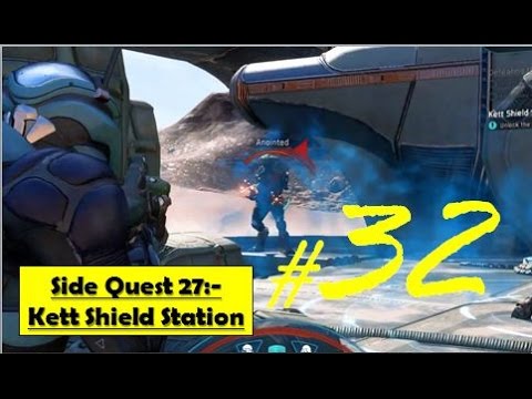 Mass Effect Andromeda - Kett Shield Station | Unlock shield gate, overload generators.