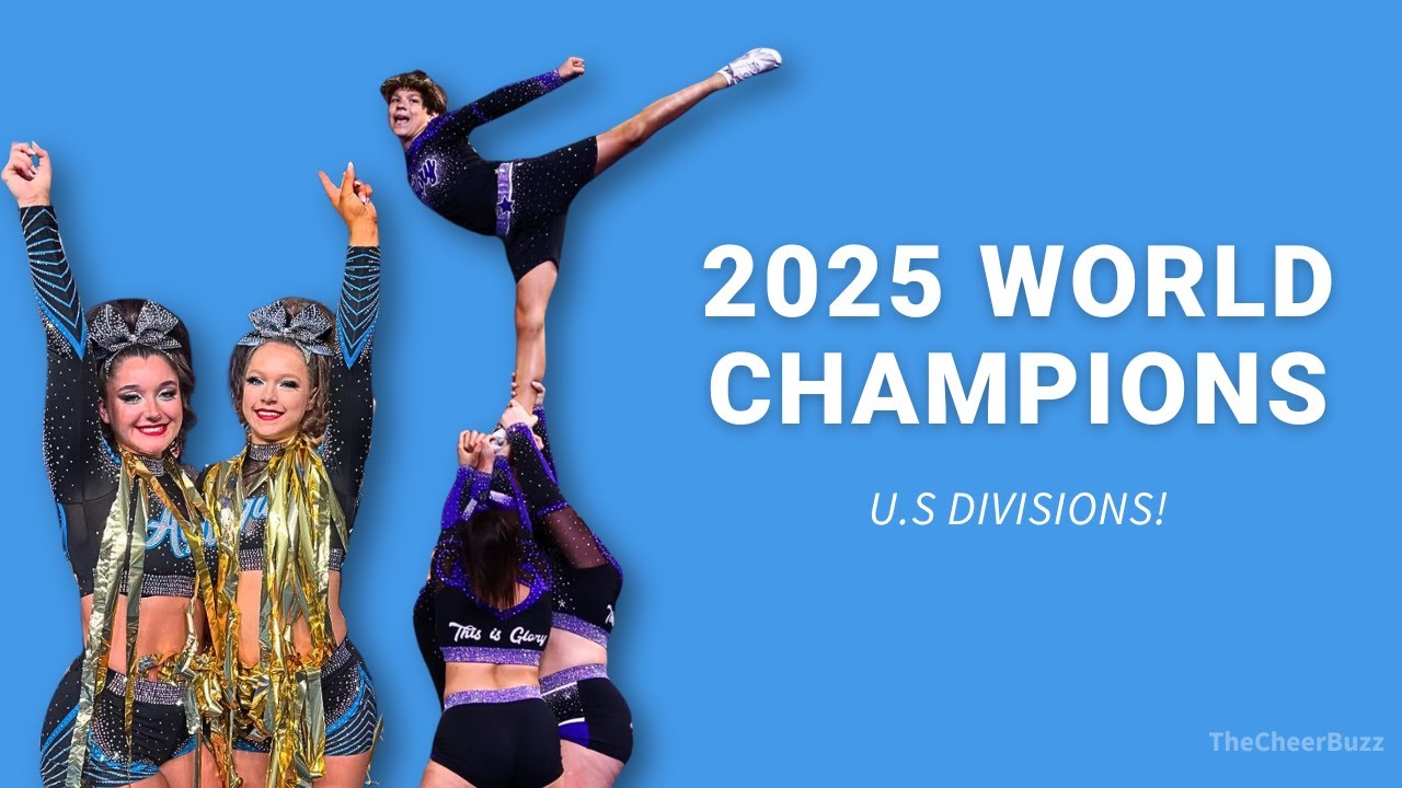 The Cheerleading Worlds 2025 Winners (U.S Divisions)