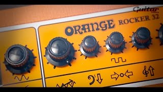 Video thumbnail for Orange Rocker 32 guitar amp demo by Guitar
