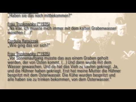 „Mühlroser Generationen": Erinnerungen an die Osterbräuche