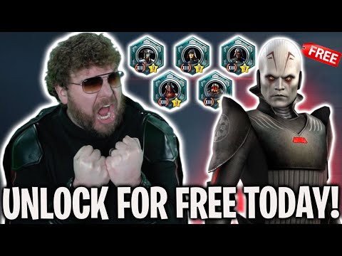Unlock Grand Inquisitor for FREE TODAY! - Get Your Inquisitor Lightspeed Tokens in SWGoH