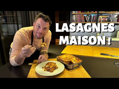 Homemade Bolognese Lasagna