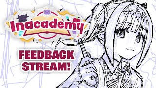 【Inacademy: Drawing】Full Feedback Stream!!! (3:37:33) Thumbnail for 【Inacademy: Drawing】Full Feedback Stream!!! (3:37:33)