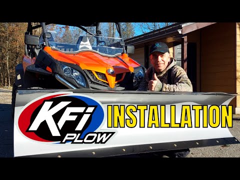 How to Install a KFI Plow on a CFMOTO ZFORCE Side by Side