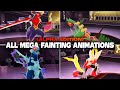 All Alpha Mega Fainting Animations Pokémon Legends Z A