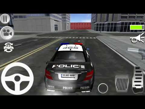 police car Mercedes S63 Driving - Hot pursuit Simulator 3D - Android gameplay