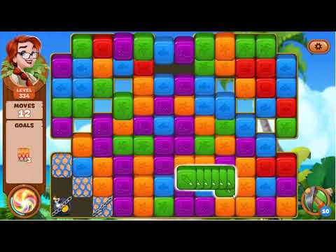 Lost Island Blast Adventure Level 334 - No Boosters